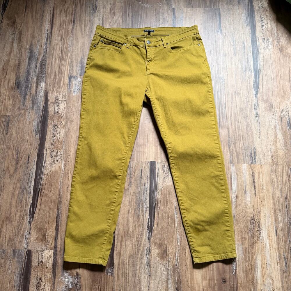 Eileen Fisher Garment-Dyed Organic Cotton Denim Slim Jean